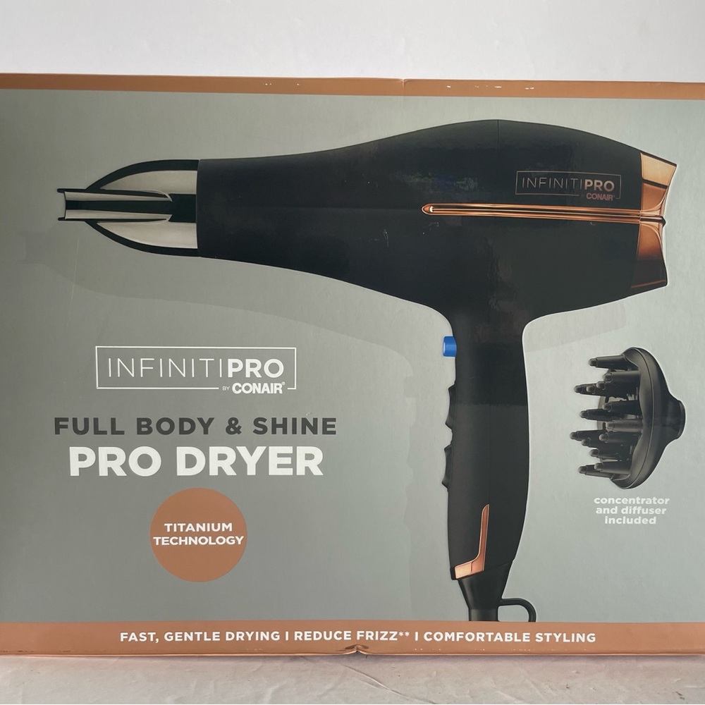Black and Gold Pro Dryer/ INFINITPRO New